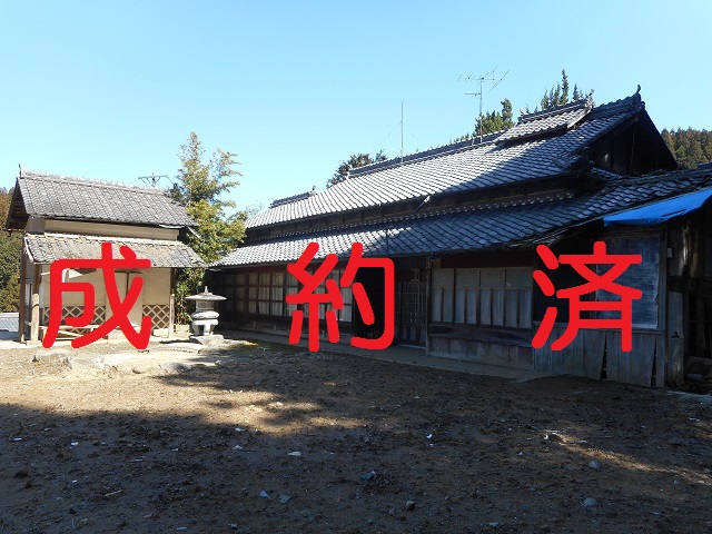 ◎成約済【No.158】青蓮寺湖に程近い自然あふれる古家付き土地の写真