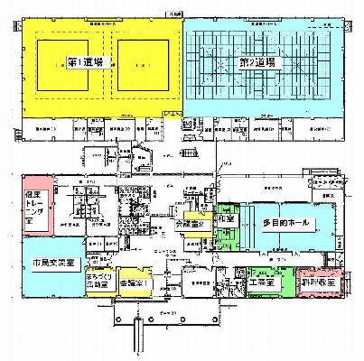 名張市武道交流館いきいき　1階の画像
