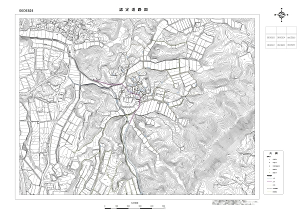 認定道路図