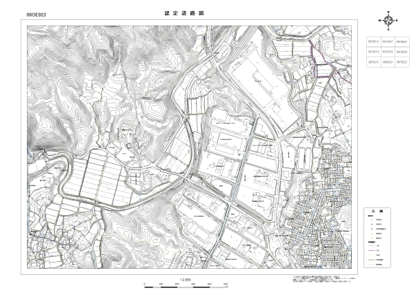 認定道路図