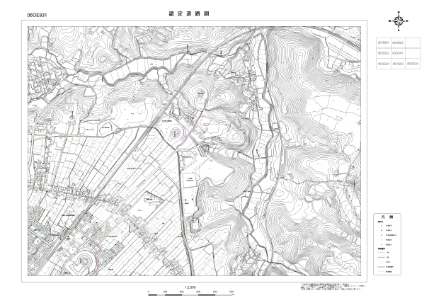認定道路図