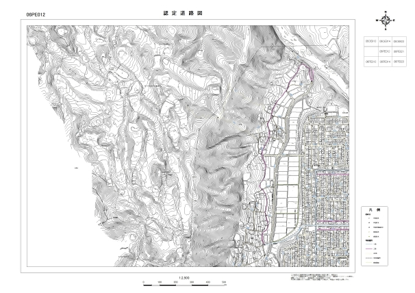 認定道路図