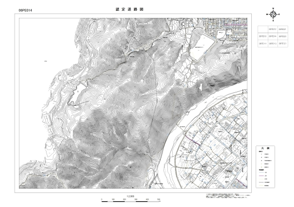 認定道路図
