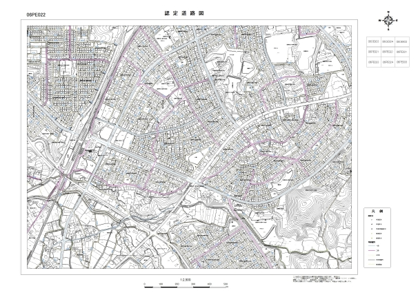 認定道路図
