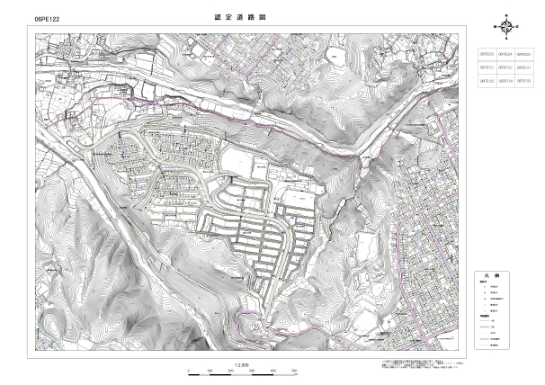 認定道路図