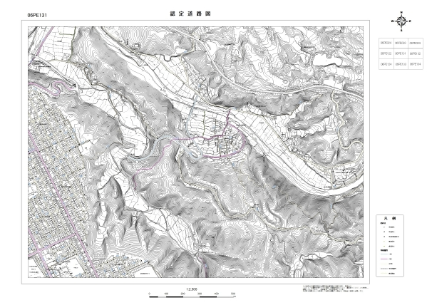 認定道路図