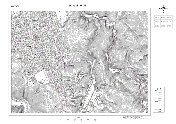 認定道路図