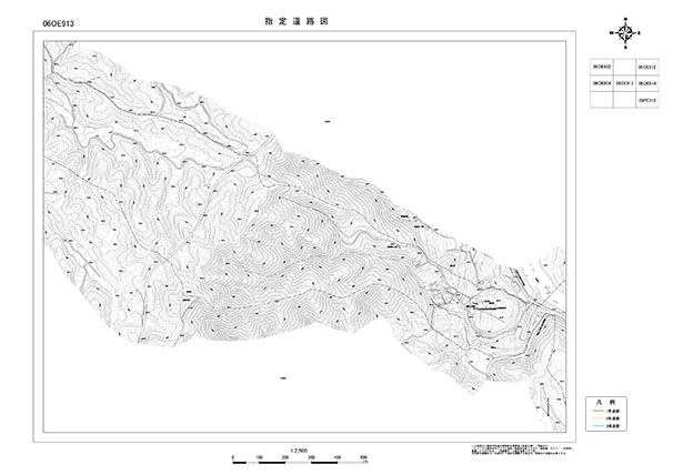 指定道路図