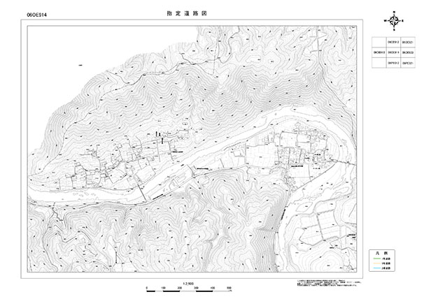 指定道路図