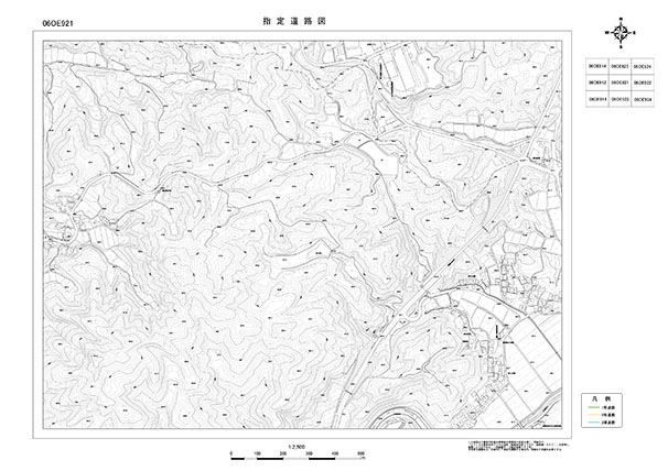 指定道路図