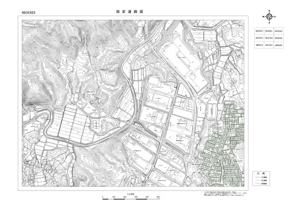 指定道路図