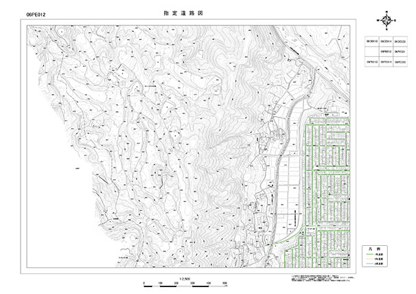 指定道路図