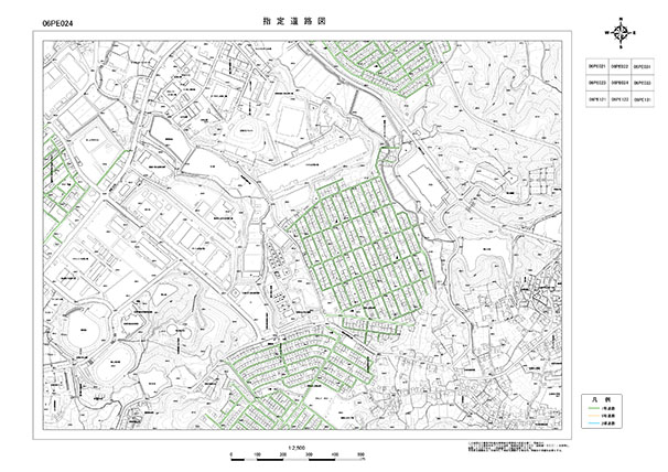 指定道路図