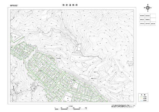 指定道路図