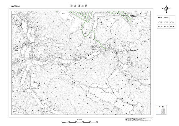 指定道路図
