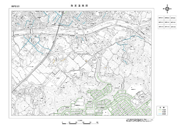 指定道路図