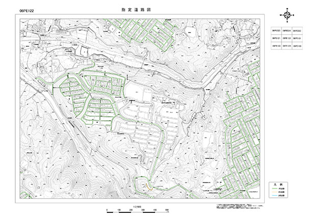 指定道路図