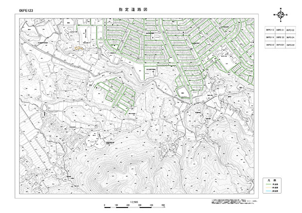指定道路図