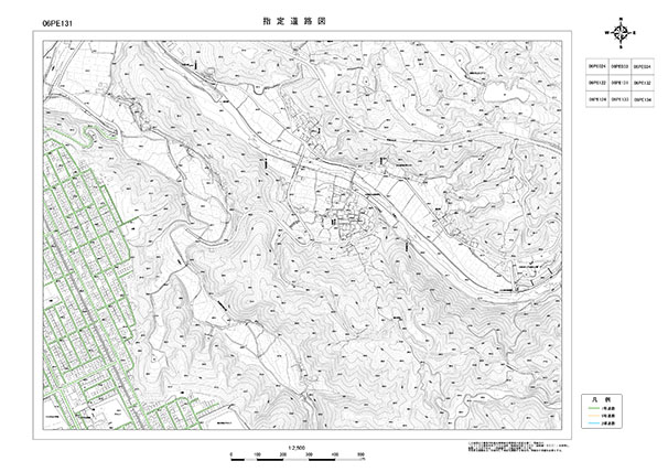 指定道路図