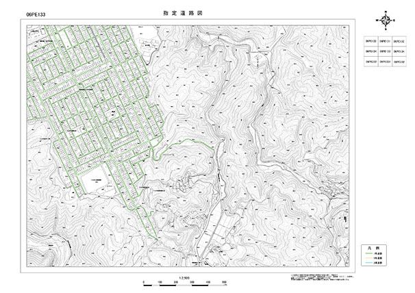 指定道路図