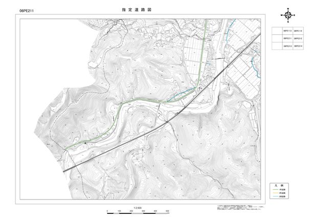 指定道路図