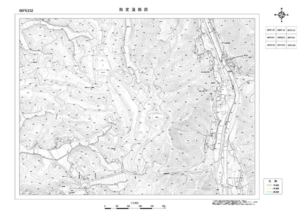 指定道路図