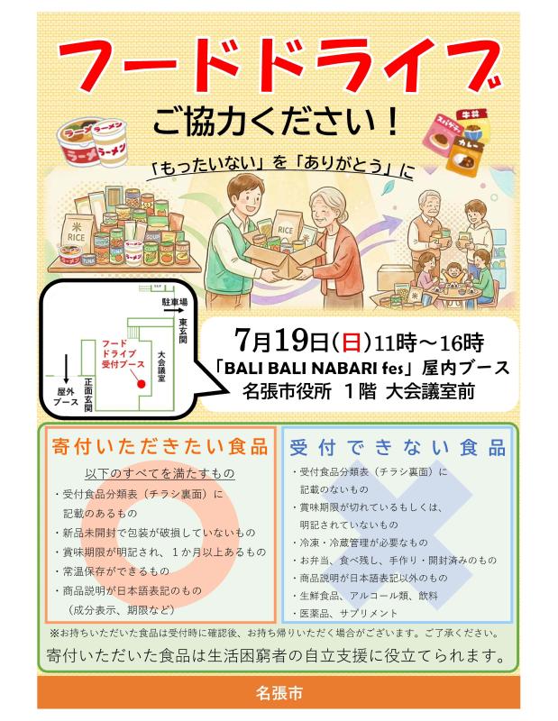 チラシ_フードドライブ
