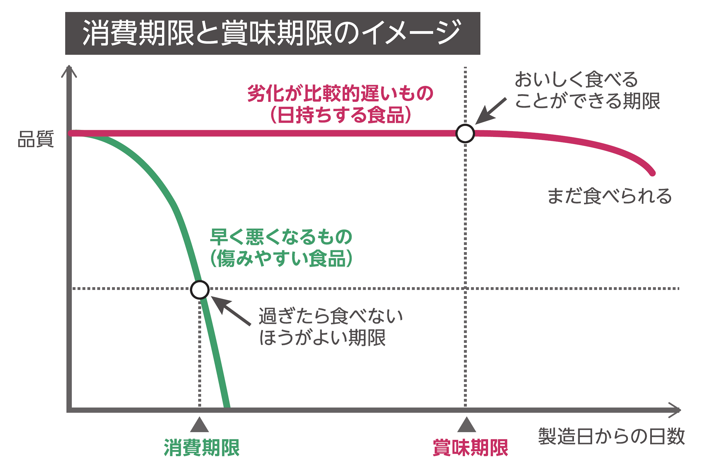 賞味消費期限