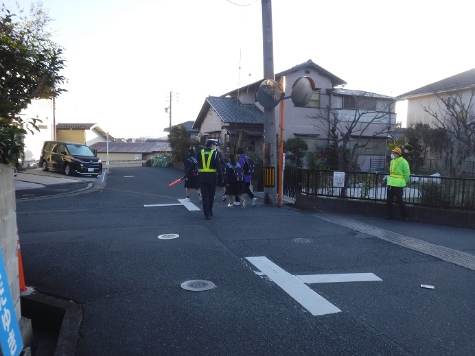 街頭指導の画像